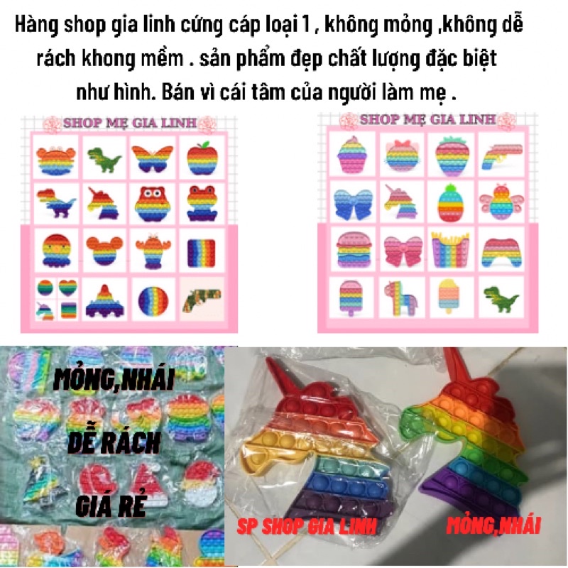 Pop It 2022 Đồ chơi giải trí thông minh, giảm căng thẳng hiệu quả cho người lớn, trẻ em