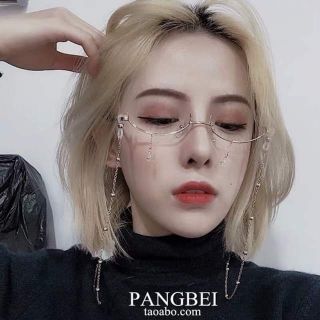 Dây chain Charm đeo kính sành điệu chanh xả