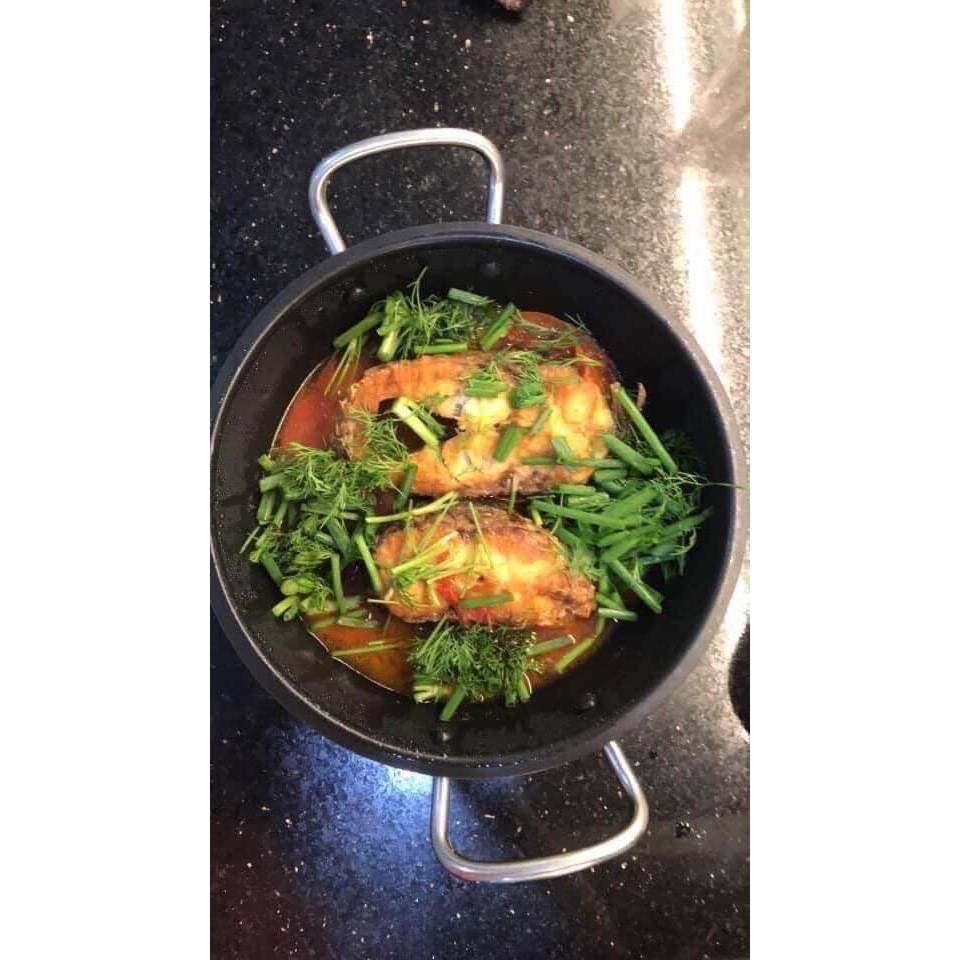 Nồi Kho Cá 3 Đáy Chống Dính 22cm/20cm/18cm Fivestar bảo hành 5 năm