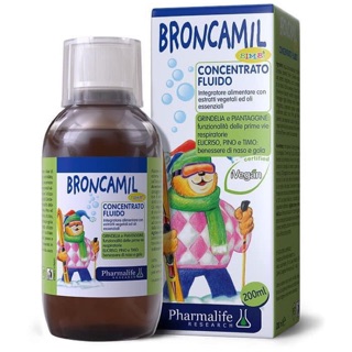 BRONCAMIL Fitobimbi- Giảm ho đờm cho trẻ từ sơ sinh
