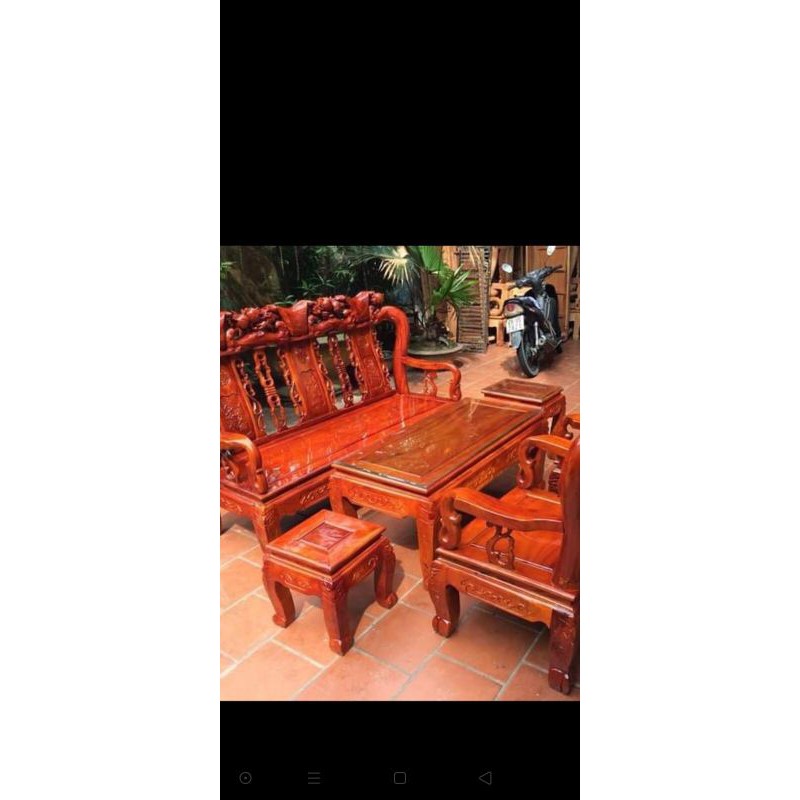 Bộ bàn ghế gỗ tự nhiên