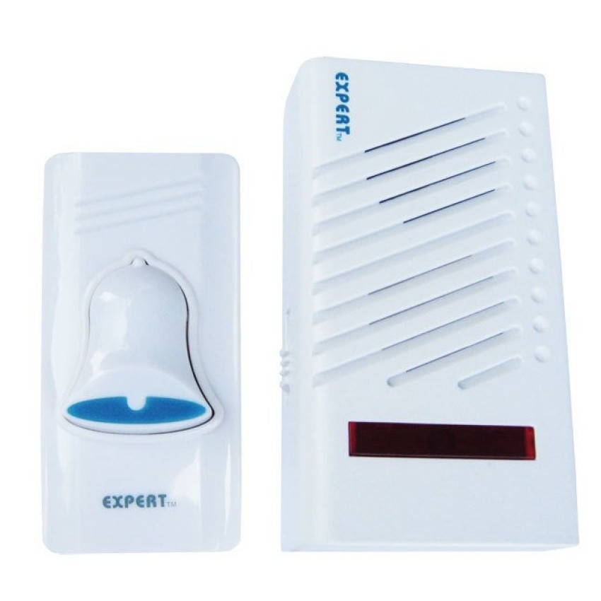 Bộ chuông cửa không dây Expert E-7207 - Trắng