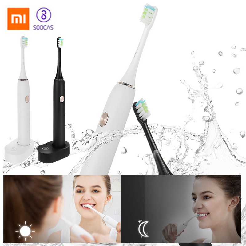 Bàn chải điện Bluetooth Xiaomi mijia X3 chống nước kèm phụ kiện