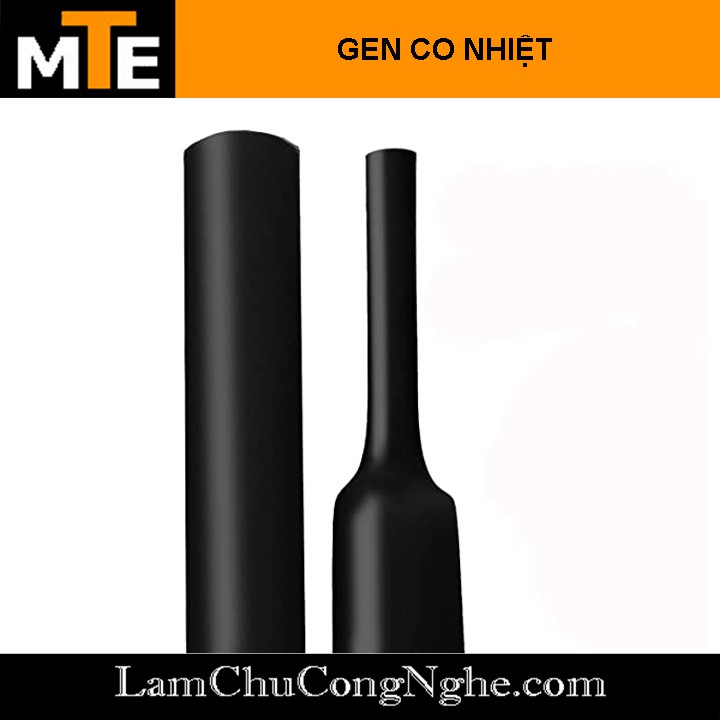 1 mét ống gen co nhiệt cách điện Phi 1