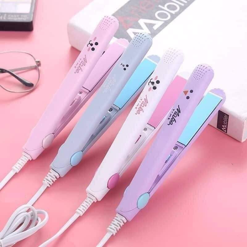 Máy Làm Tóc Mini Nova Đa Năng ⚡️𝐅𝐑𝐄𝐄 𝐒𝐇𝐈𝐏⚡️ Máy Dập Xù Tóc, Uốn Duỗi Tạo Kiểu Tóc (Tặng Hộp Nhựa)