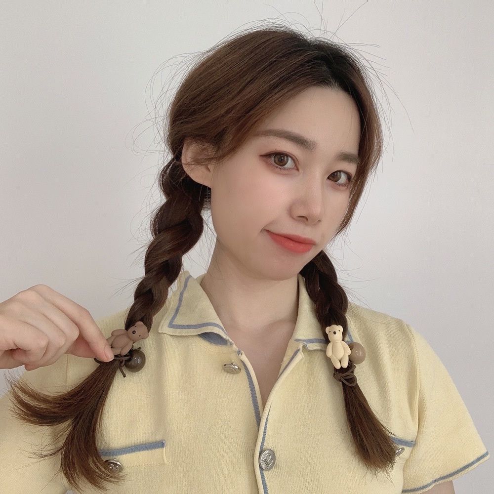 Kẹp tóc hình hoa/ gấu dễ thương cho nữ