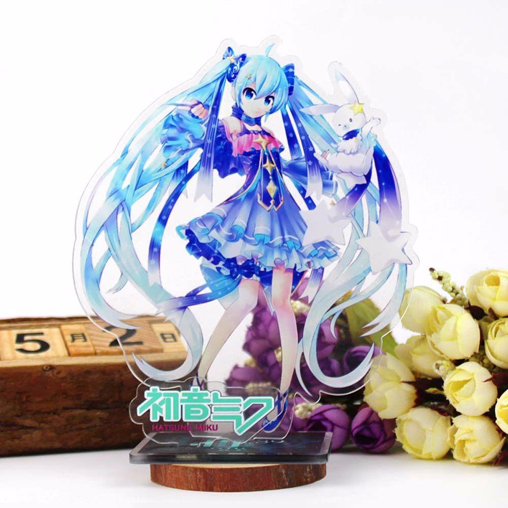 Mô Hình Nhân Vật Hatsune Miku Hoạt Hình Trang Trí Bàn