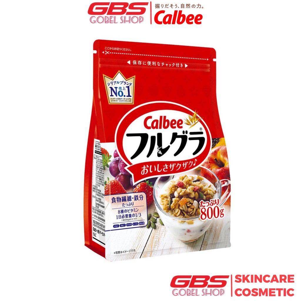 Ngũ cốc Calbee 800g Nhật Bản [Date 11/2021] | BigBuy360 - bigbuy360.vn