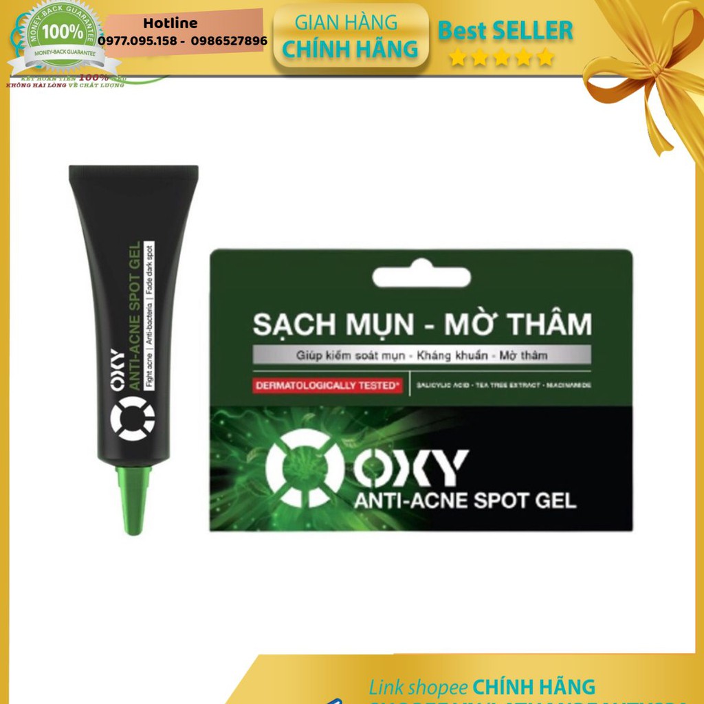 Gel sạch mụn mờ thâm Oxy Anti-Acne Spot Gel (10g)