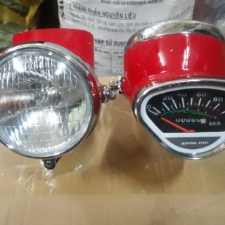 Pha đèn cd.cl 67 . Có  màu  đen và đỏ