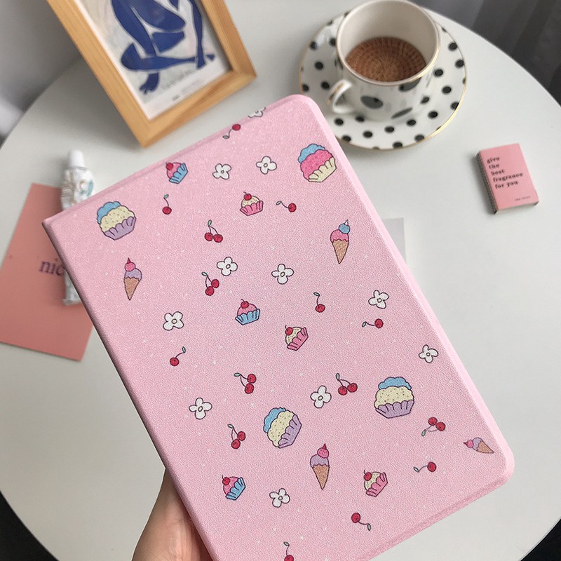 Bao da máy tính bảng bằng PU dễ thương cho iPad 9.7 2017 2018 A1893 iPad 2/3/4/5/6 Air1/2/3 Mini12345 10.5 | BigBuy360 - bigbuy360.vn