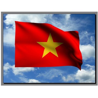 Cờ tổ quốc đủ cỡ vải sa tanh siêu bền