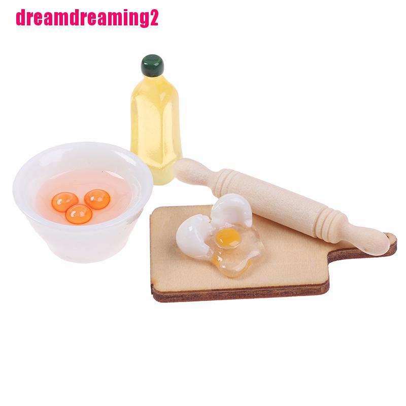 Bộ 5 Đồ Chơi Nấu Ăn Tỉ Lệ 1: 1 Dành Cho Búp Bê