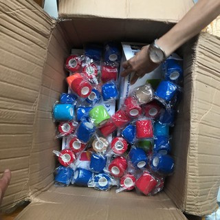 Băng vải quấn máy xăm nhiều màu