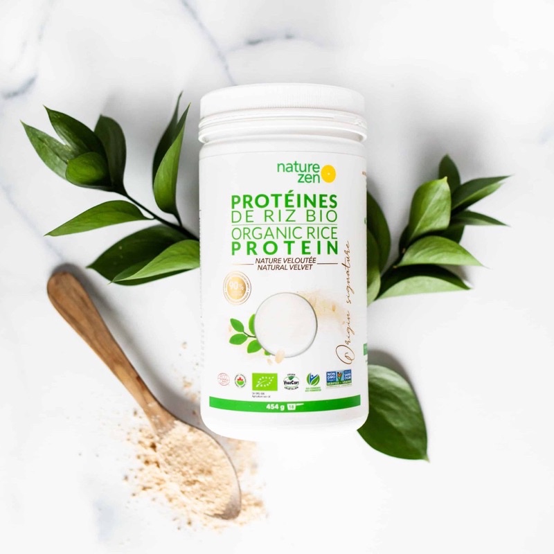 bột protein gạo lứt hữu cơ nature zen vị tự nhiên