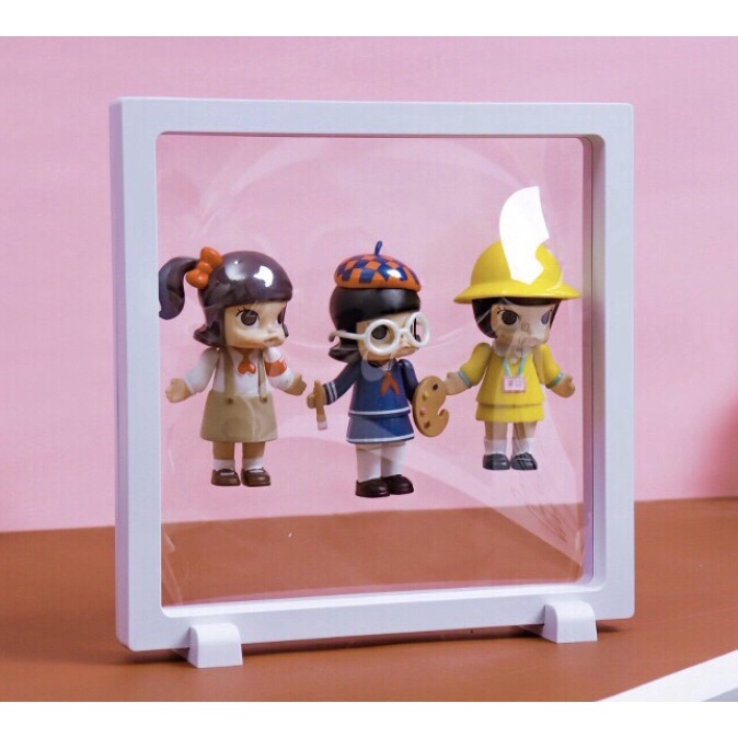 Khung trưng bày huy hiệu, keyring, figure