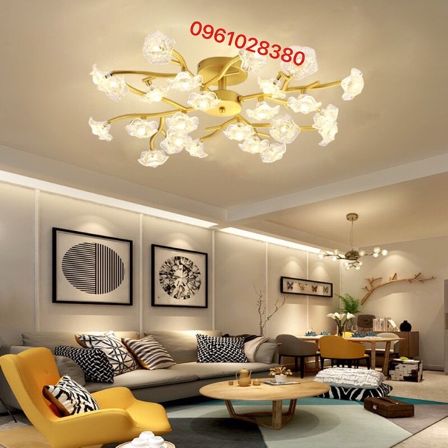 Đèn chùm hoa mai hàng đẹp 18-36 bóng