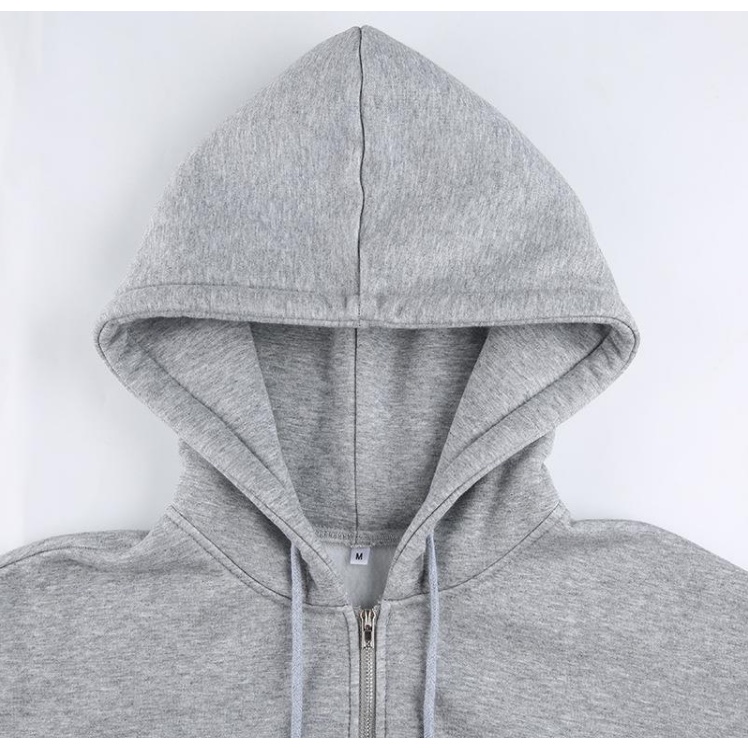 [Mã 44FASHIONSALE214 giảm 10K đơn 50K] ÁO KHOÁC CROPTOP TAY PHỒNG NỮ VẢI NỈ ,ÁO HOODIE CROPTOP NỮ MÀU TRƠN NHIỀU MÀU