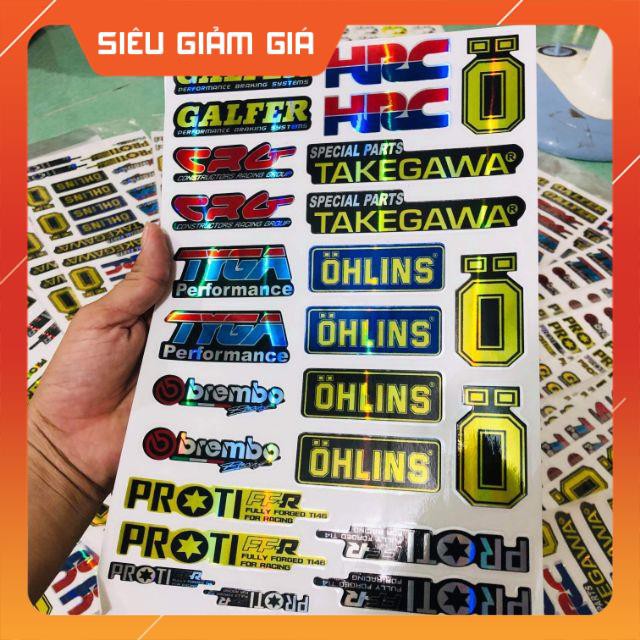 Siêu siêu rẻ Tem tấm logo 7 màu phản chíu