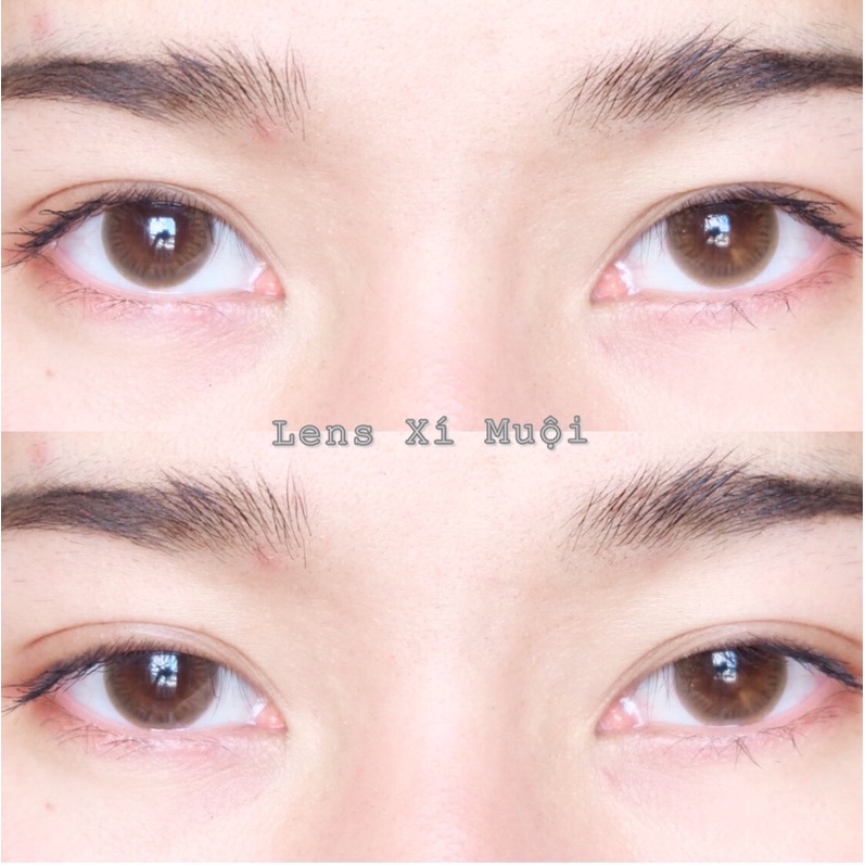 Lens nâu tự nhiên Mini Clear(0-5 độ)