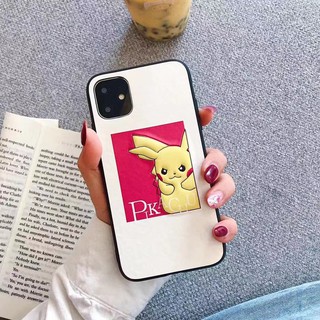 Ốp lưng iphone 11 11pro 11pro max Pikachu Soft Leather