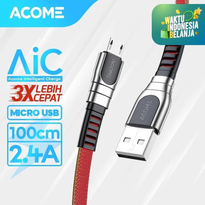 Dây Cáp Sạc Nhanh Acome 2.4a Akm 010