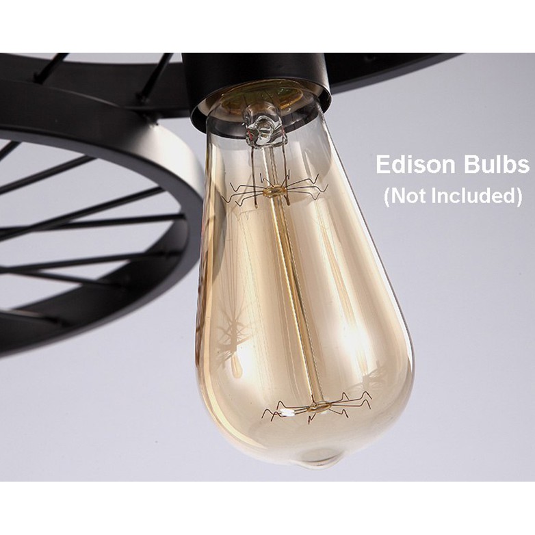 Đèn thả bánh xe đơn