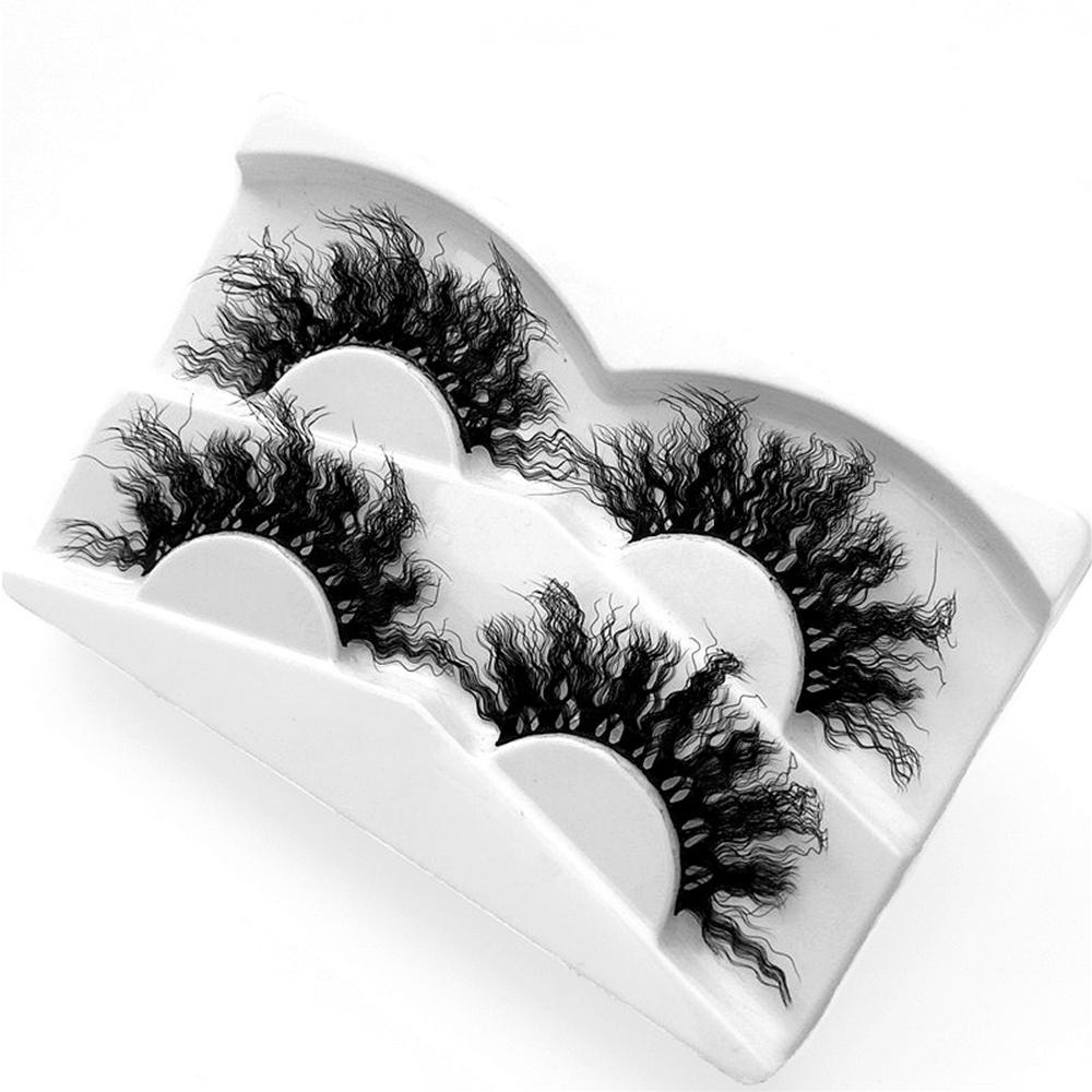 Xiantin Set 2 Cặp Lông Mi Giả XIANTIN Mềm Mại Nhẹ Nhàng Quyến Rũ