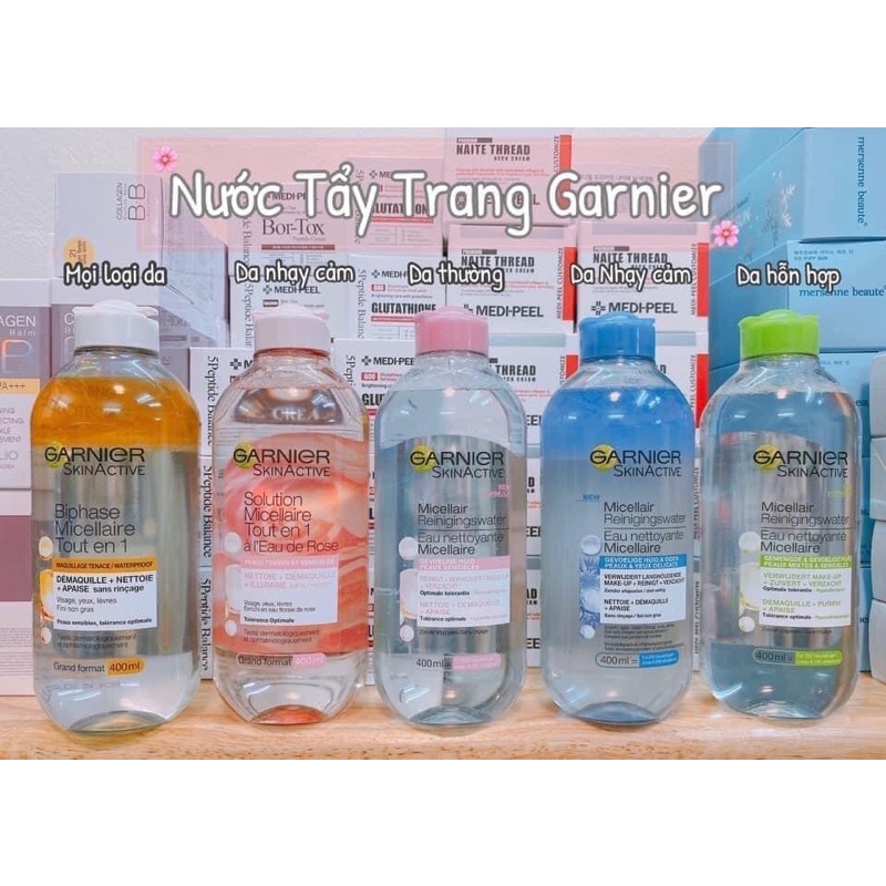 Tẩy trang GARNIER 400ml
