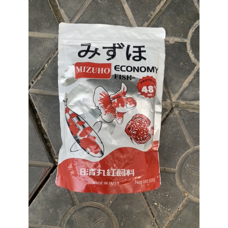 Cám cá vàng, cá Koi MIZUHO 500gram/ Thức ăn tốt nhất cho cá