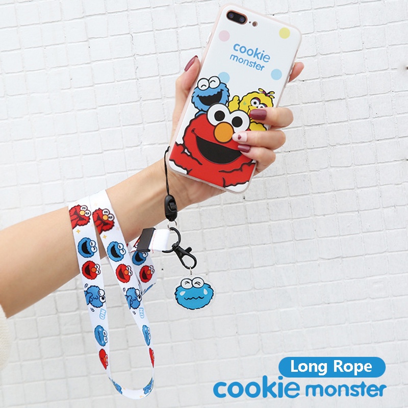 Dây Đeo Điện Thoại/Thẻ ID Họa Tiết Hoạt Hình Dễ Thương Cho Học Sinh