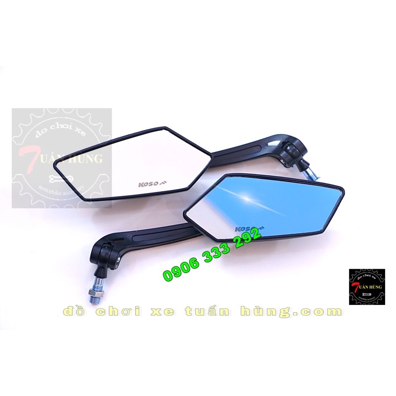 Kính chiếu hậu 5 góc  Gt thông dụng cho xe máy - gương xe máy - đồ chơi xe máy