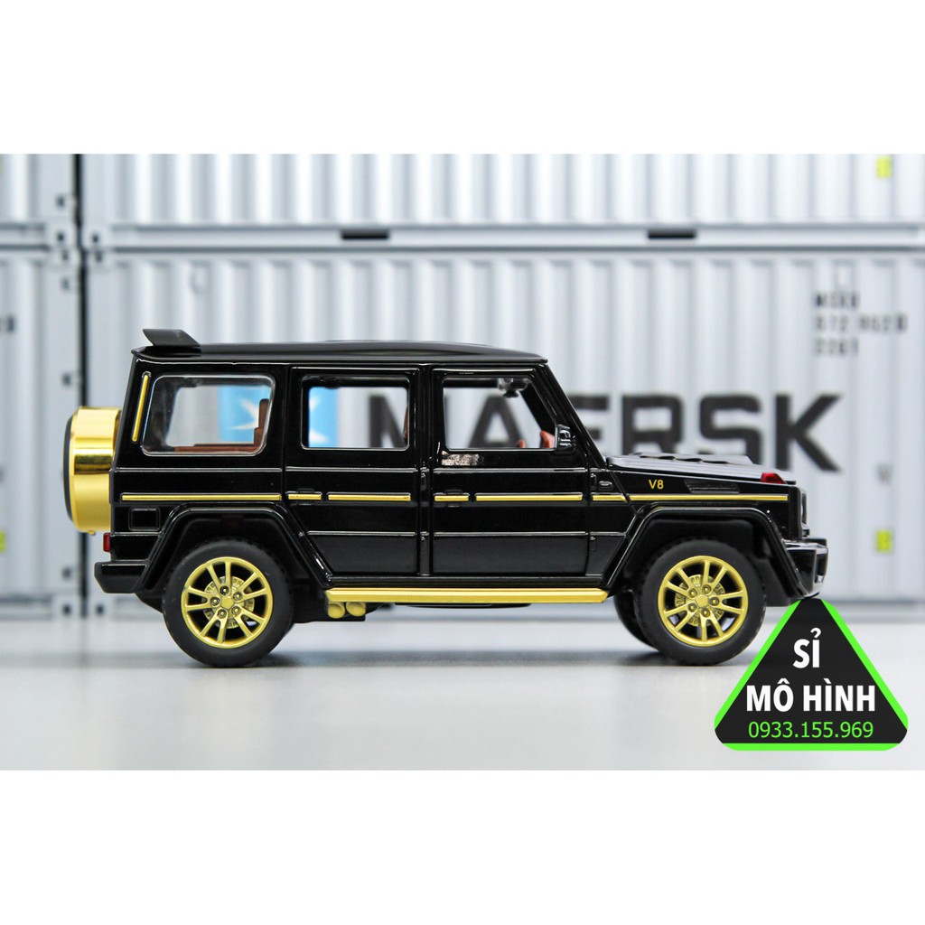 [ Sỉ Mô Hình ] Mô hình xe SUV Mercedes G63 G Klessa 1:32 Đen