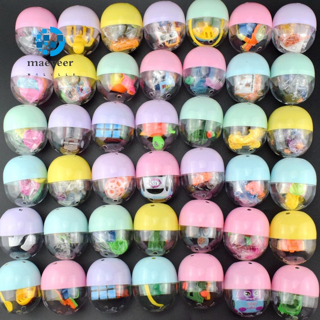 Ma Surprise  Capsule  Toy Colorful Movable Easter Egg Toys For Baby Kids Random Delivery
