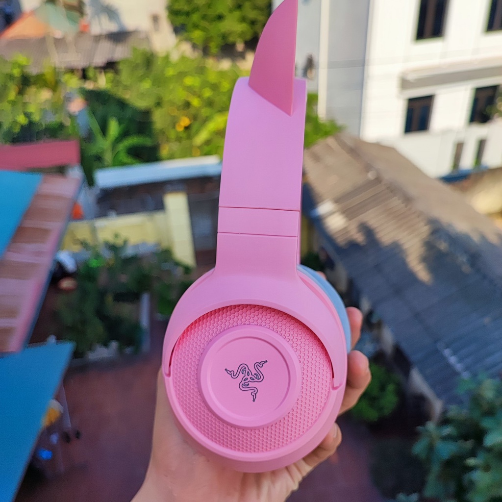 Tai nghe bluetooth Razer Kraken BT Kitty Edition - Tai nghe không dây phiên bản màu hồng