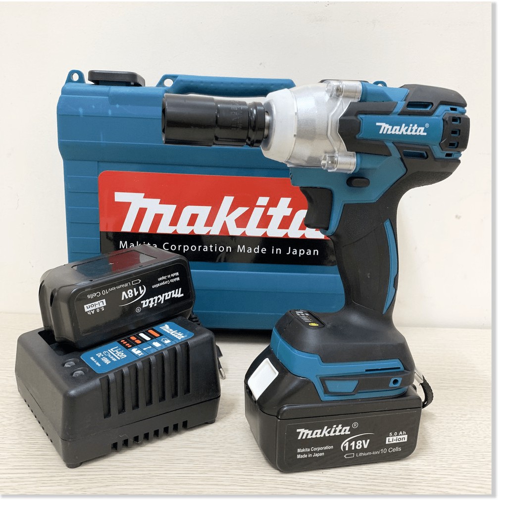 Siết bulong MaKii-Ta 118V - Máy vặn bulong, vặn ốc vít cầm tay - Máy bắt vít - Máy bắn vít