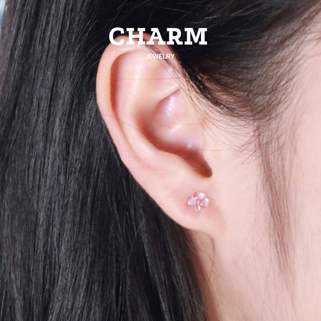 Khuyên Nhựa Thiết Kế Đặc Biệt Charm