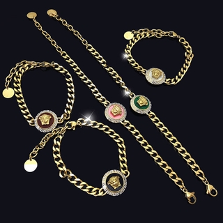 Dây chuyền mạ vàng 18K mặt hình chân dung thời trang