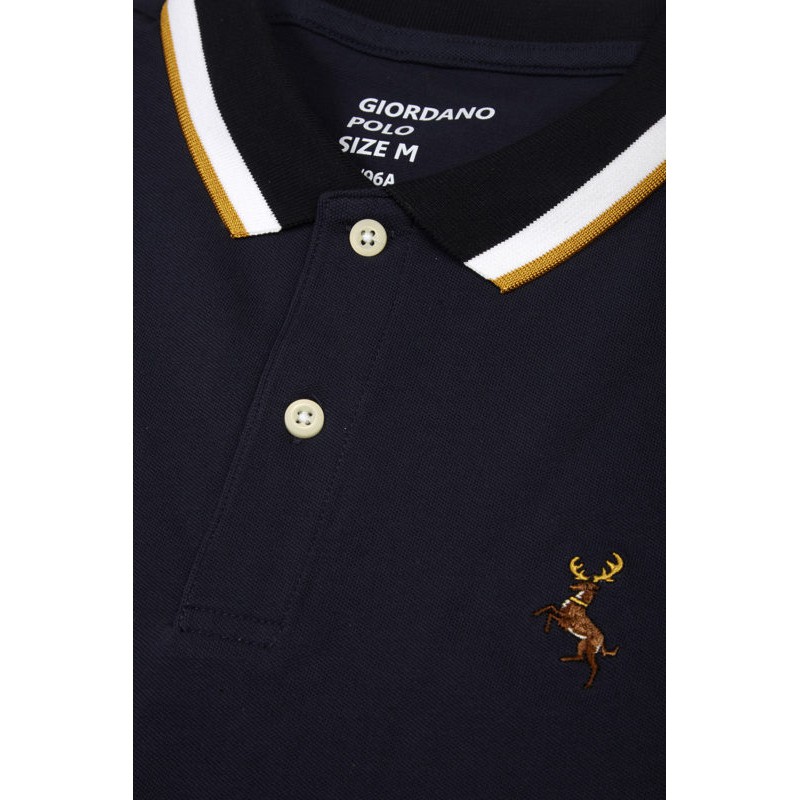 [Mã WABRWM12 giảm 10% đơn 99K] Áo Thun Nam Có Cổ Polo Logo Hưu Giordano 01019202 | BigBuy360 - bigbuy360.vn