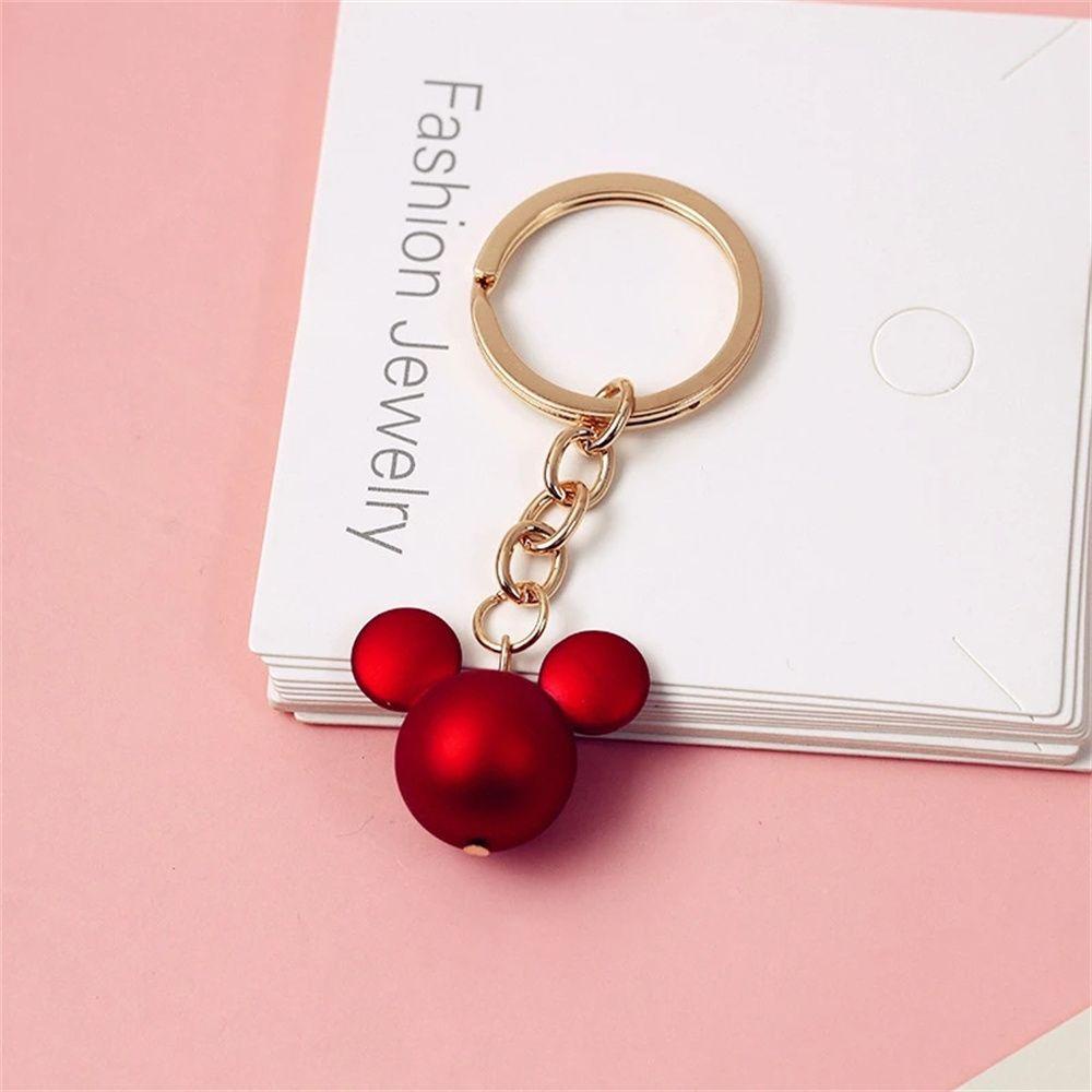 Móc Khóa Hình Chuột Mickey QUINTON Dùng Làm Quà Tặng Giá Đỡ