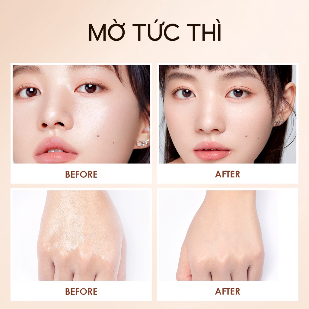 Phấn Phủ Carslan Kiểm Soát Dầu Tiện Dụng Trang Điểm 10g