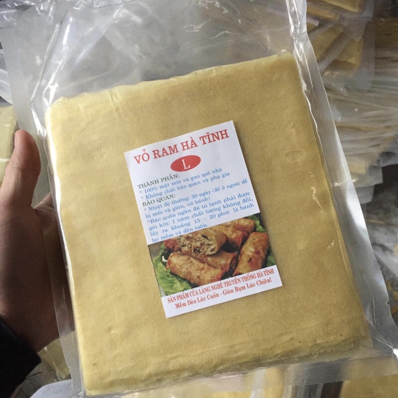 Bánh đa nem hà tĩnh tệp 80-100 lá nem giá sỉ siêu rẻ