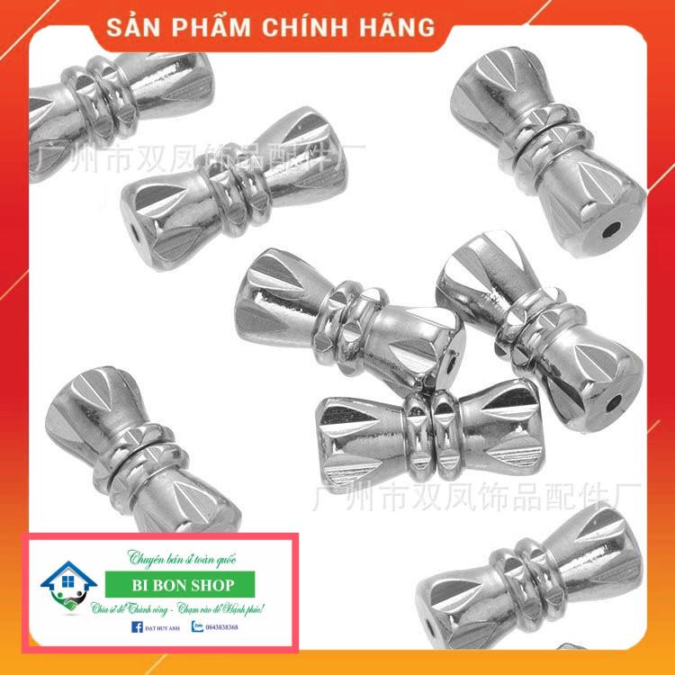 *HOT* Phụ kiện trang sức (DIY) - 5 Chốt khóa vặn đối xứng kiểu nơ làm vòng cổ vòng tay - K9C1