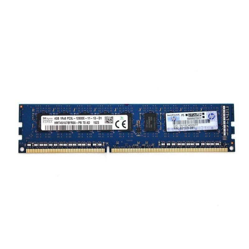 Ra PC đồng bộ 4Gb ddr3 1600/1333. Bảo hành 3 tháng