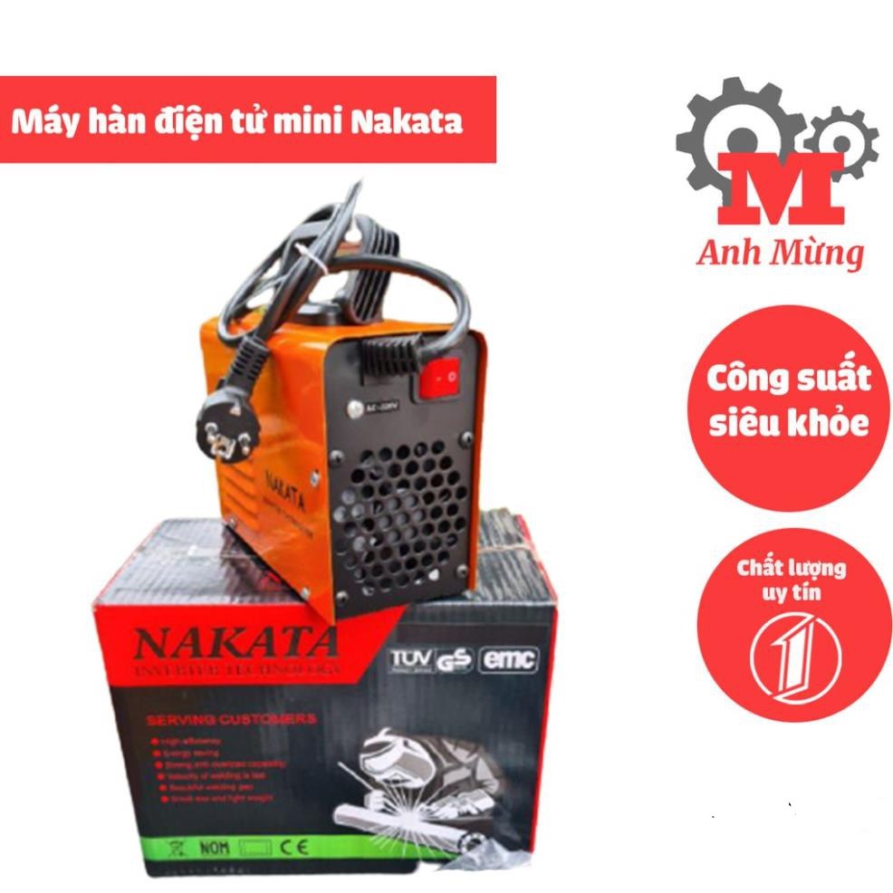 Máy Hàn mini NAKATA 250A Siêu Khỏe Gọn Nhẹ bảo hành 12 tháng