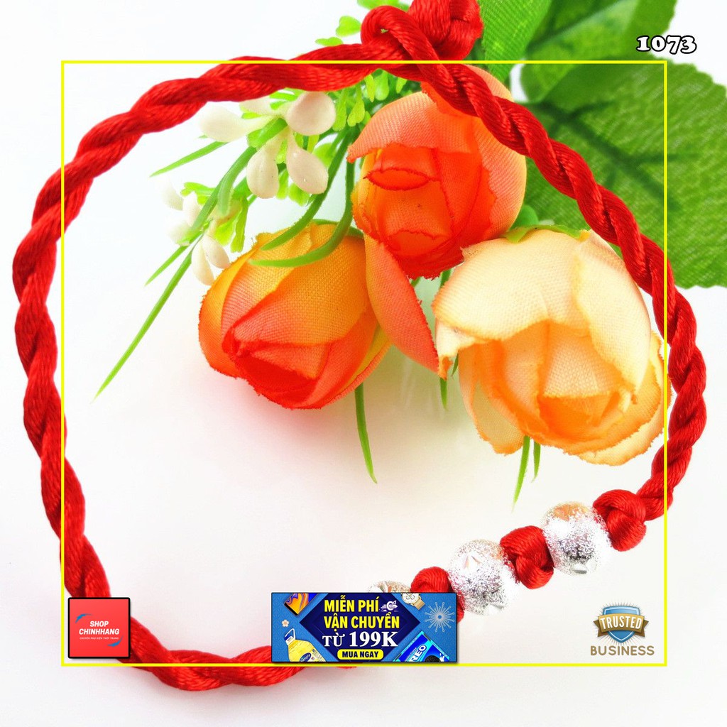 VÒNG TAY THỜI TRANG CHỈ ĐỎ MIX BI SH1073