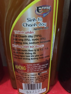 Nước ép Sinh tố Enny