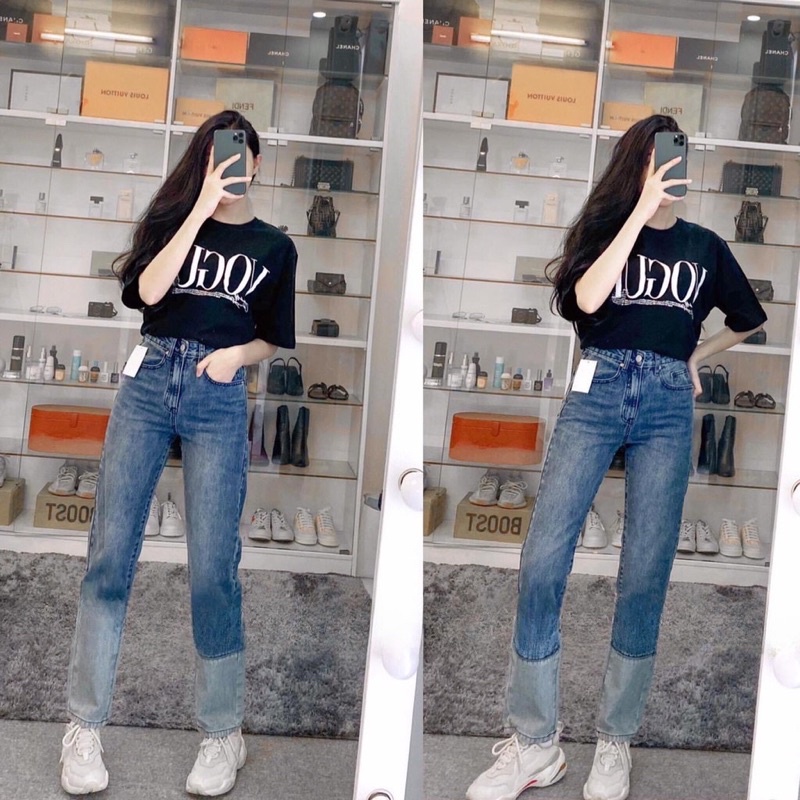 Áo Thun Xuất Hàn Vogue Tee Couple T-Shirt