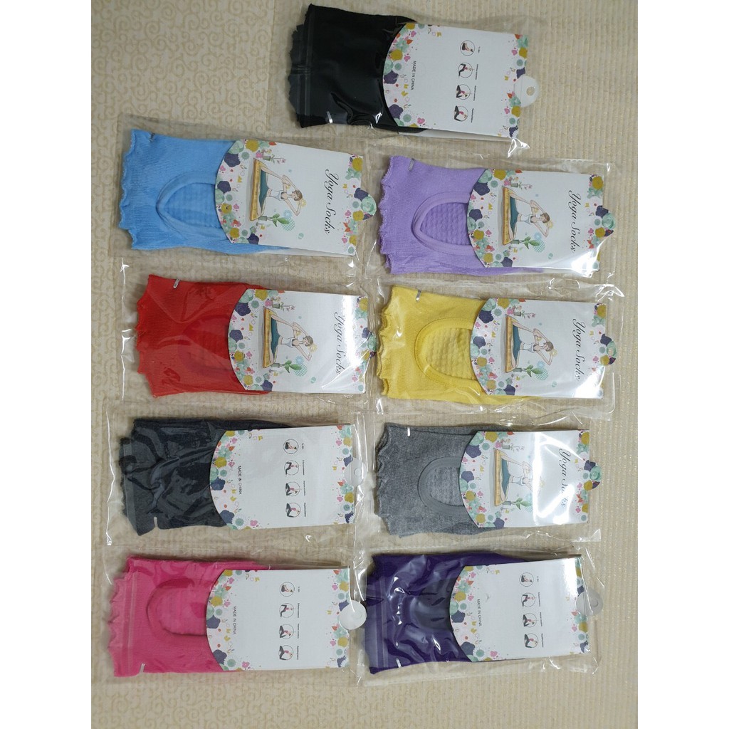 Tất Hở Ngón Yoga Đế Chống Trơn Trượt