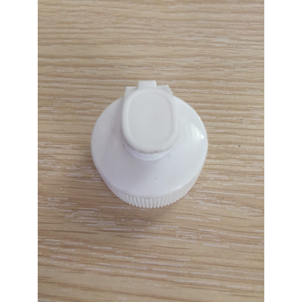 Nắp bật trắng fi 28 dùng cho chai PET 300ml và 500ml - combo 10 cái
